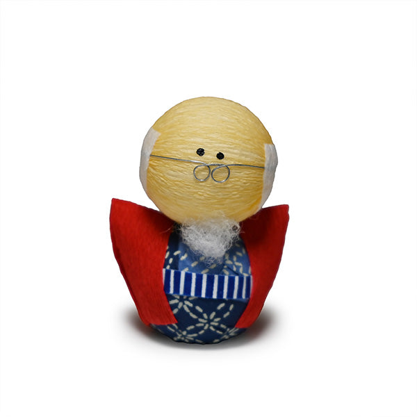 Papier-mache roly-poly doll 2 in H (RP2J-GF)