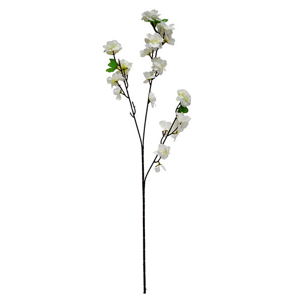 Artificial flower white 24 in L (AFS300-WH)