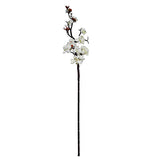 Artificial flower white 23 in L (AFP235-WH)