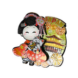 Wood decorative magnet 3 in x 2.75 in (G537808)