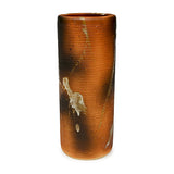 Ceramic vase 5 in D x 12.5 in H (B014-05)