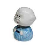 Ceramic bobblehead figurine 3 in H (NSS1-GP)