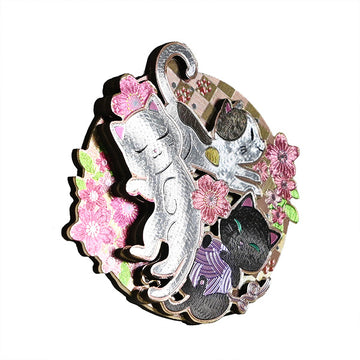 Wood decorative magnet 3 in x 3 in (G537801)