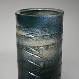 Ceramic vase 4.75 in D x 12 in H (B013-07)