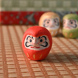 Papier-mache daruma doll red 1.5 in H (6-825-D)