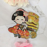Wood decorative magnet 3 in x 2.75 in (G537808)