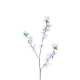 Artificial flower white 28 in L (0455-W2)