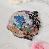 Wood decorative magnet 3 in x 2.75 in (G537807)