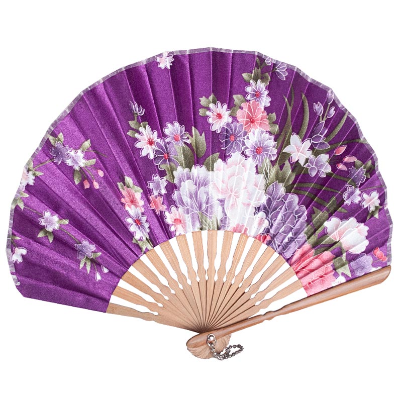 Decorative fan purple (BSF01)