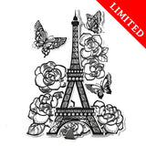 Plastic wall sticker 6 in x 9.5 in (LP101)