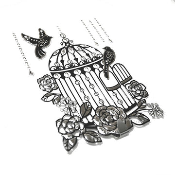 Plastic wall sticker 6 in x 9.5 in (LP102)