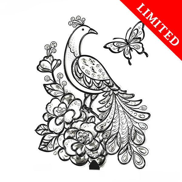 Plastic wall sticker 6 in x 9.5 in (LP107)