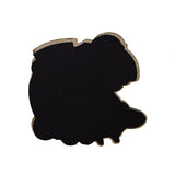 Wood decorative magnet 3 in x 2.75 in (G537808)