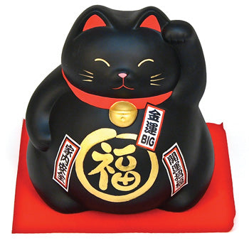 Coin bank black 8.25 in H (KT9-BC)