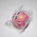 Ceramic daruma doll pink 1.5 in H (6-826-B)