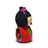 Papier-mache roly-poly doll 2 in H (RP2J-GR)