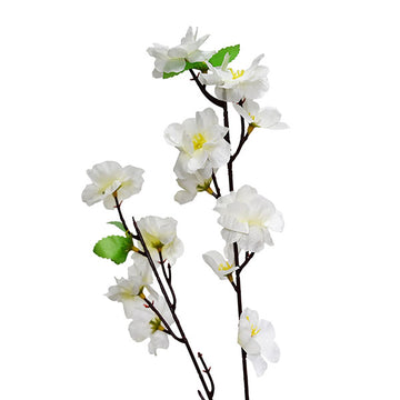 Artificial flower white 24 in L (AFS300-WH)