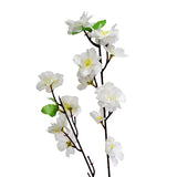 Artificial flower white 24 in L (AFS300-WH)