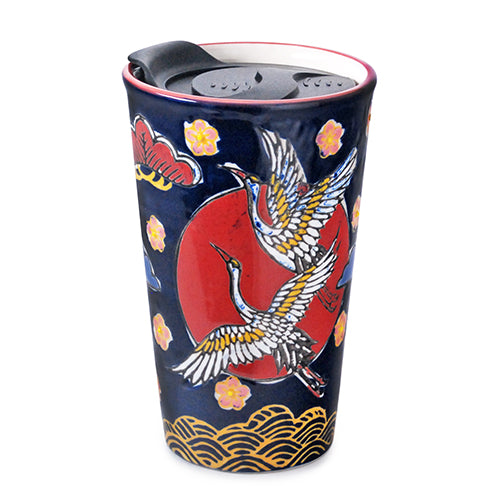 Ceramic / Plastic Tumbler 12 oz (SM12-7007)