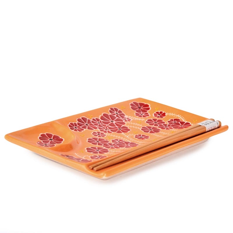 Bamboo / Ceramic Plate (SFP3-7088)