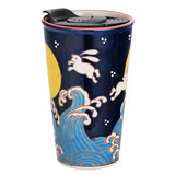 Ceramic / Plastic Tumbler 12 oz (SM12-3355)