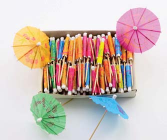 144 paper parasols (MP-144)