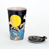 Ceramic / Plastic Tumbler 12 oz (SM12-3355)