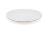 9 in White Melamine Round Plate