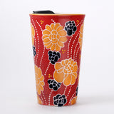 Ceramic / Plastic Tumbler 12 oz (SM12-7176)