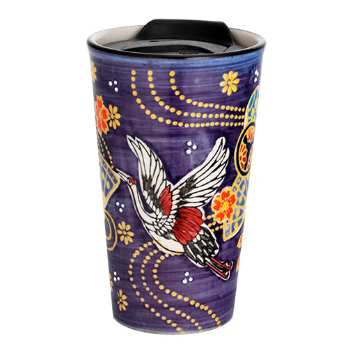 Ceramic / Plastic Tumbler 12 oz (SM12-6703)