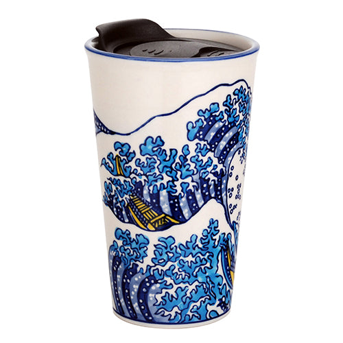 Ceramic / Plastic Tumbler 12 oz (SM12-6599)