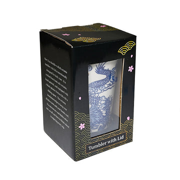 Ceramic / Plastic Tumbler 12 oz (SM12-6772)