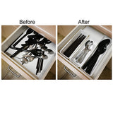 Polypropylene organizing tray 2 in H (209973)