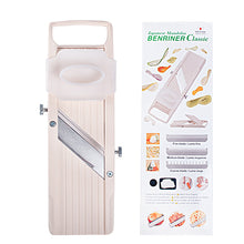 Benriner Plastic Vegetable Slicer with Food Holder