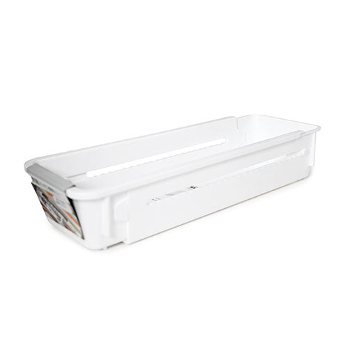 Polypropylene organizing tray 10 in L x 2 in H (207870)