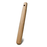 Wood pestle 9.25 in L (K000106)