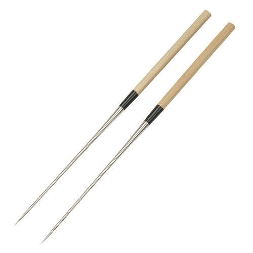 Stainless-steel cooking chopsticks 12 in L (KG165)