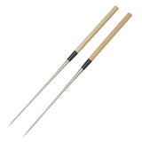 Stainless-steel cooking chopsticks 12 in L (KG165)