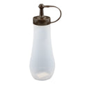 Plastic condiment bottle 8.25 in H (1201-BR)