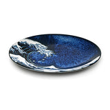 7.75" Ceramic Plate, Blue
