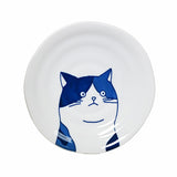 6.5" Ceramic Plate — Cat Design
