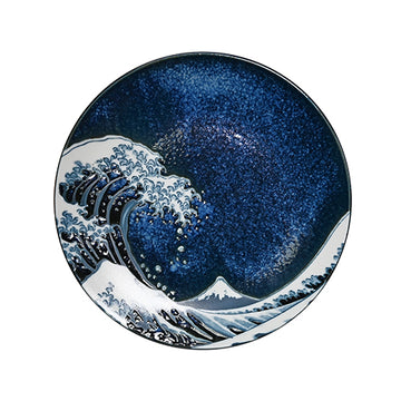 7.75" Ceramic Plate, Blue