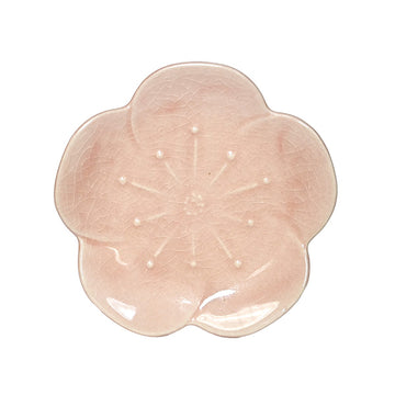 4.5" Ceramic Plate, Pink