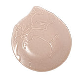 5.75" Ceramic Plate — Cat Design
