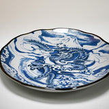 10" Ceramic Plate, Blue