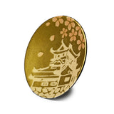 3.5" Ceramic Dish, Gold — Sakura Design