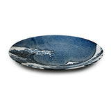 10.75" Ceramic Plate, Blue