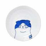 6.5" Ceramic Plate — Cat Design