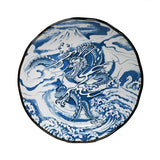 10" Ceramic Plate, Blue