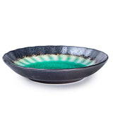 5" Ceramic Plate, Green